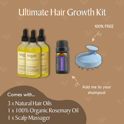 Houdini Natural Vegan Hair Growth Oil